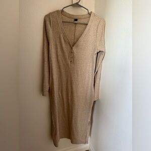 Old Navy Henley Maxi Dress